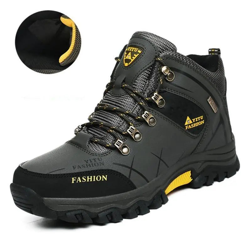 Waterproof Hiking Boots for Men β Durable & Warm for Winter Adventures 3