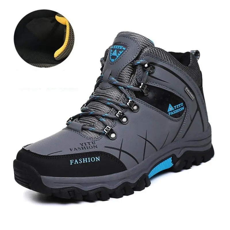 Waterproof Hiking Boots for Men β Durable & Warm for Winter Adventures 4