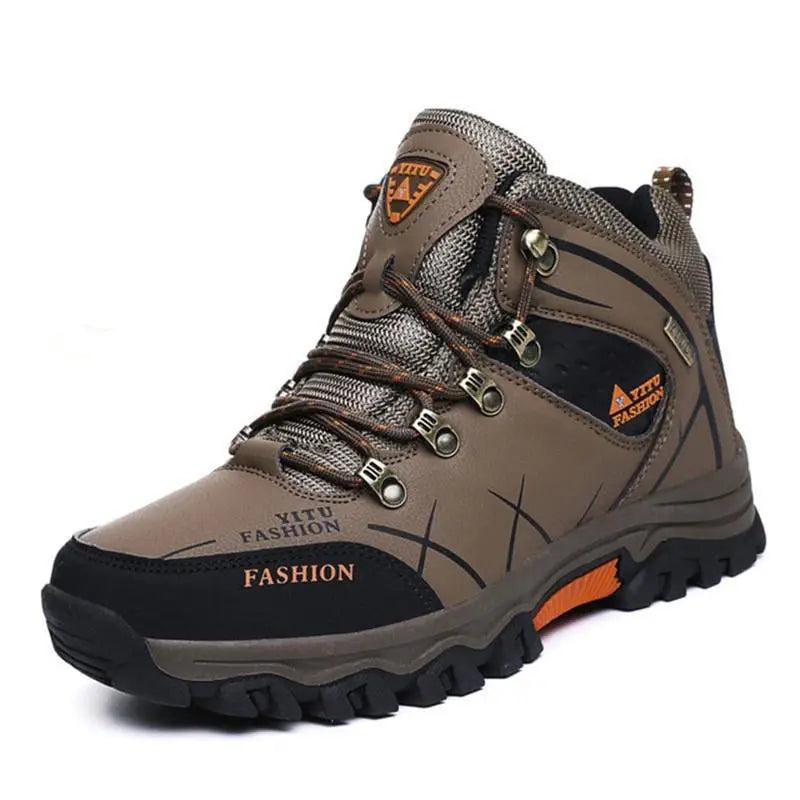Waterproof Hiking Boots for Men β Durable & Warm for Winter Adventures 9