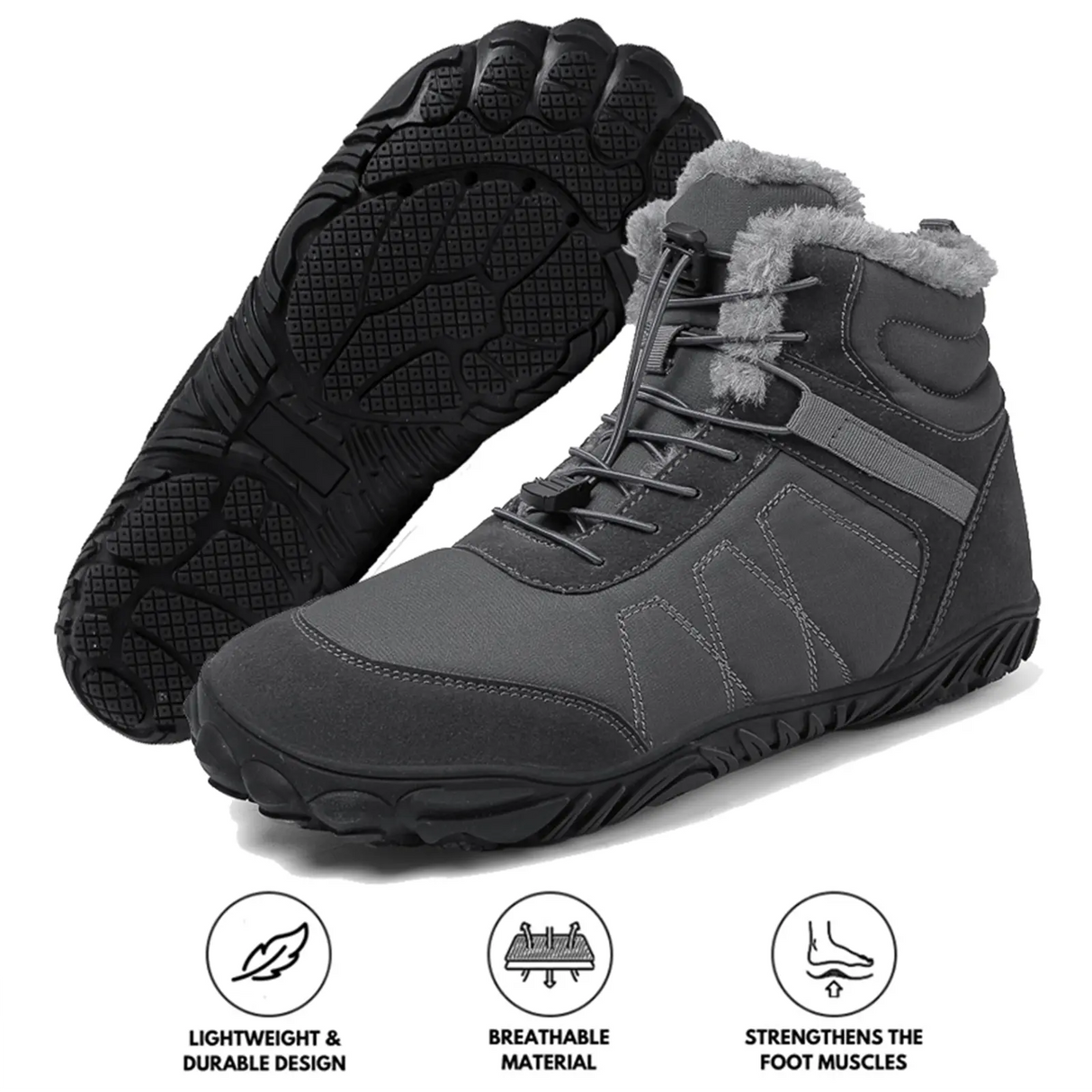Waterproof Hiking Boots for Unisex β Comfortable & Supportive Design 0
