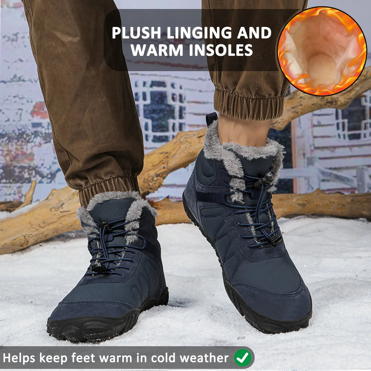 Waterproof Hiking Boots for Unisex β Comfortable & Supportive Design 1