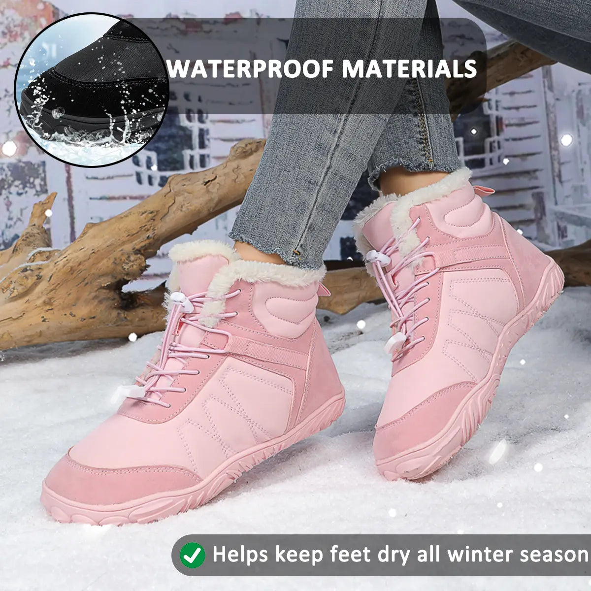 Waterproof Hiking Boots for Unisex β Comfortable & Supportive Design 5