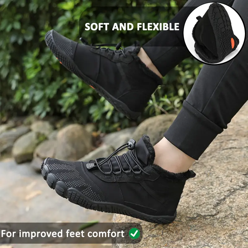 Waterproof Hiking Shoes for Men β Warm & Non-Slip Design 5