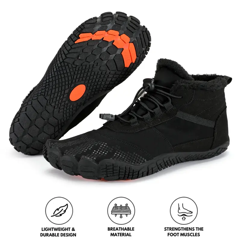 Waterproof Hiking Shoes for Men β Warm & Non-Slip Design 7