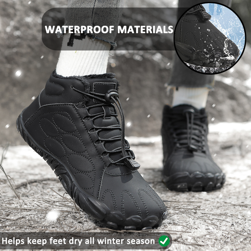 Waterproof Mid-Calf Snow Boots for Unisex β Comfortable & Supportive Design 4