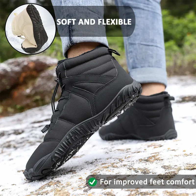 Waterproof Mid-Tube Hiking Boots for Unisex β Comfortable & Non-Slip Design 2