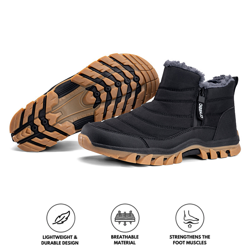 Waterproof Snow Boots for Men β Comfortable & Supportive for Outdoor Adventures 6