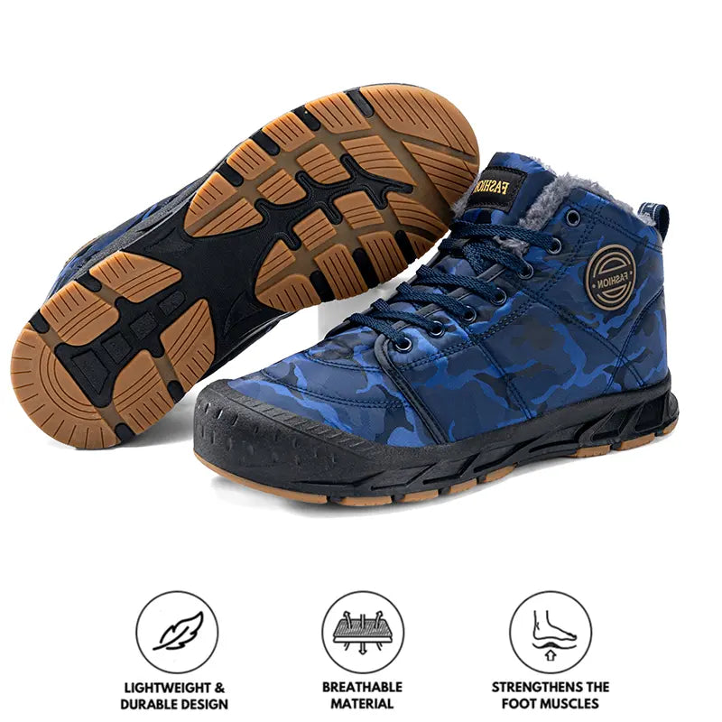 Waterproof Snow Boots for Men β Warm & Comfortable for Outdoor Adventures 9