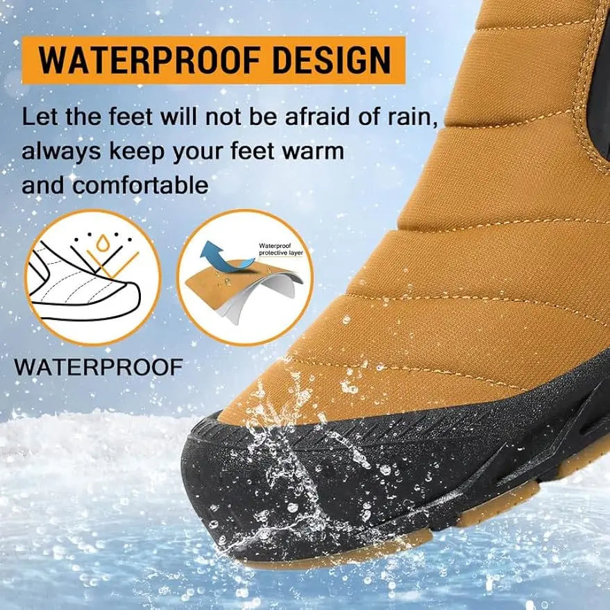 Waterproof Snow Boots for Unisex – Comfortable & Non-Slip Design 1