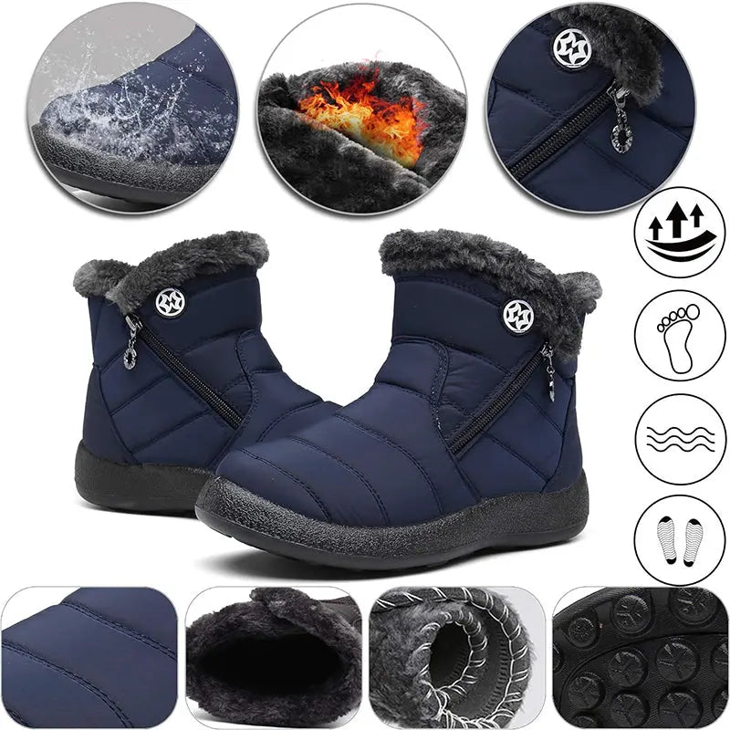 Waterproof Winter Boots for Women β Cozy & Stylish 1