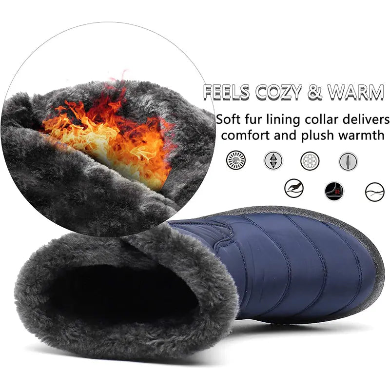Waterproof Winter Boots for Women β Cozy & Stylish 2