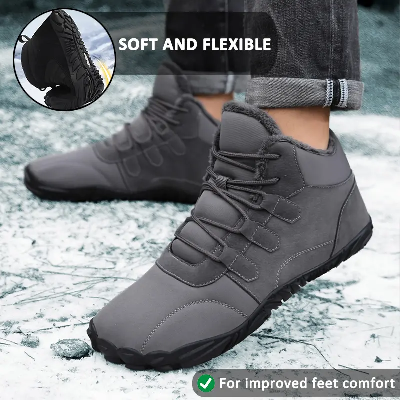 Waterproof Winter Hiking Boots for Men β Comfortable & Supportive Design 5