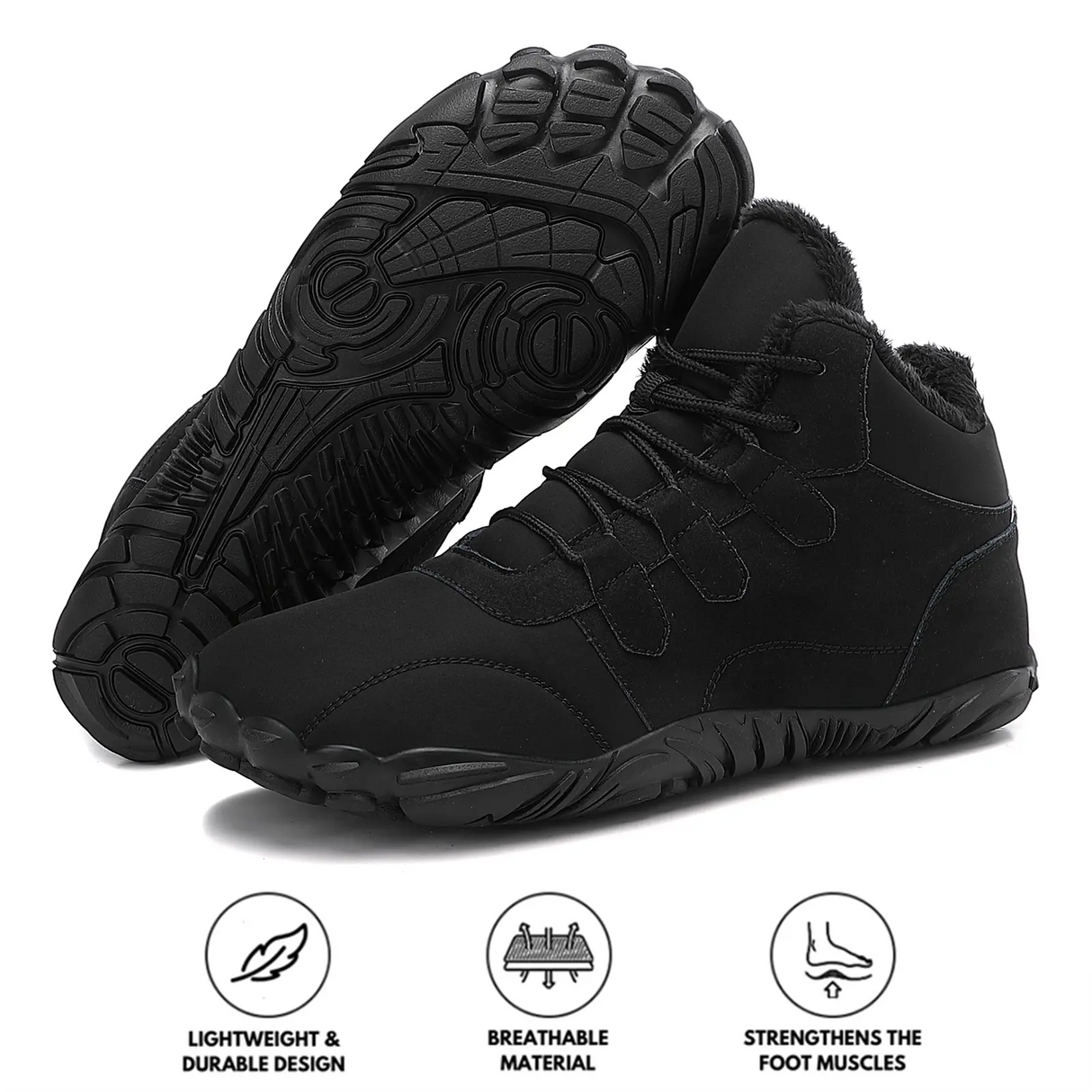 Waterproof Winter Hiking Boots for Men β Comfortable & Supportive Design 9