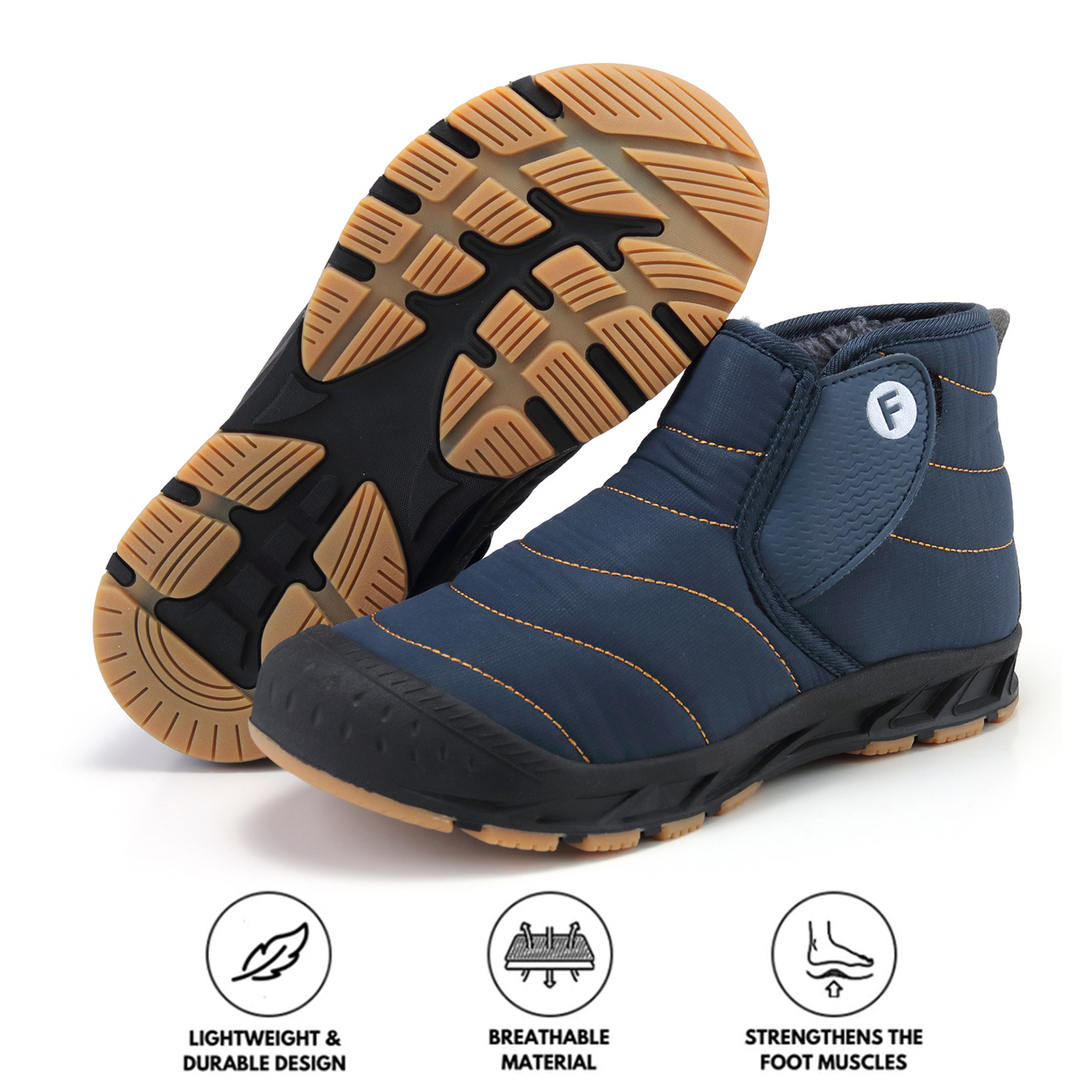 Waterproof Winter Hiking Boots for Men & Women β Comfortable & Supportive for Outdoor Adventures 3