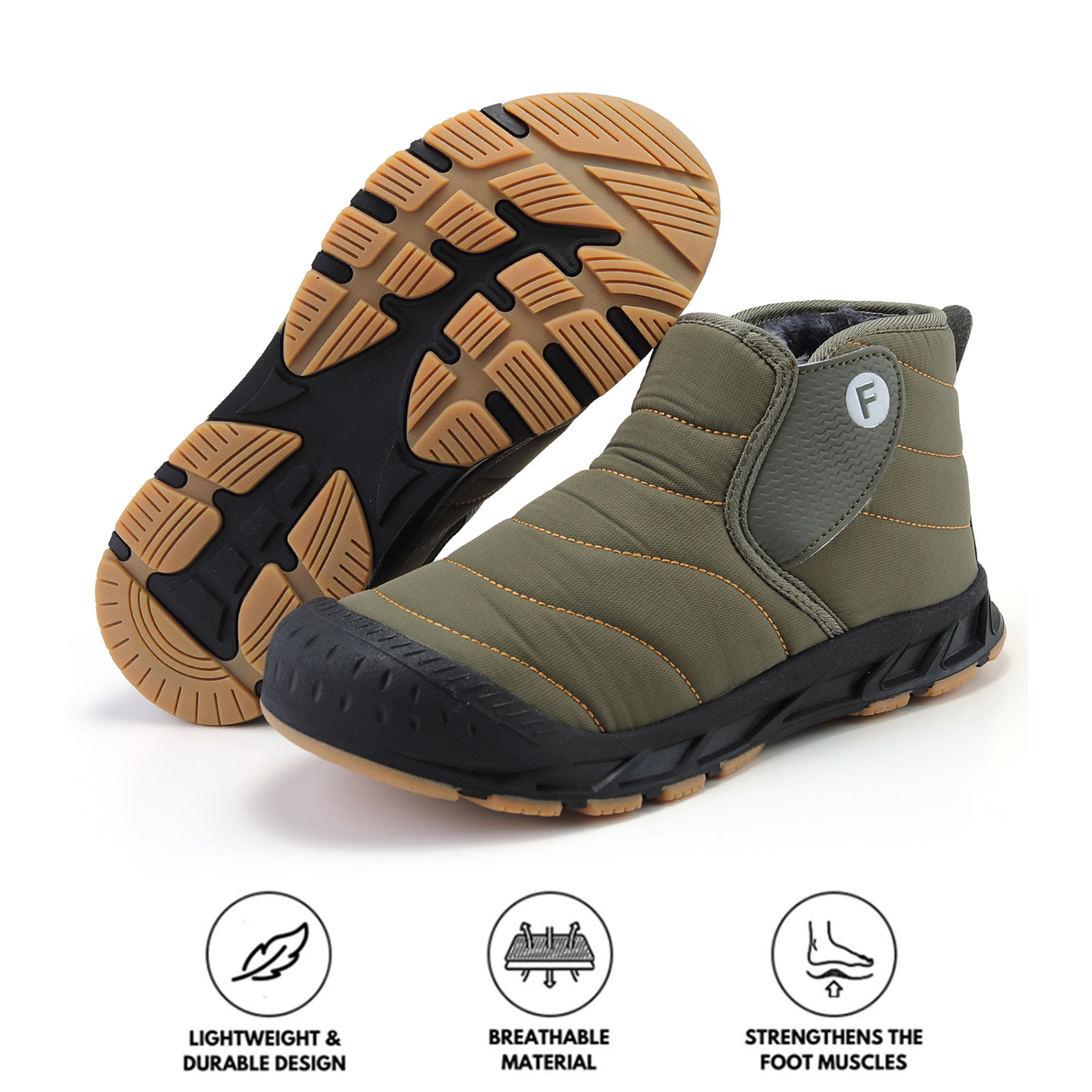 Waterproof Winter Hiking Boots for Men & Women β Comfortable & Supportive for Outdoor Adventures 4