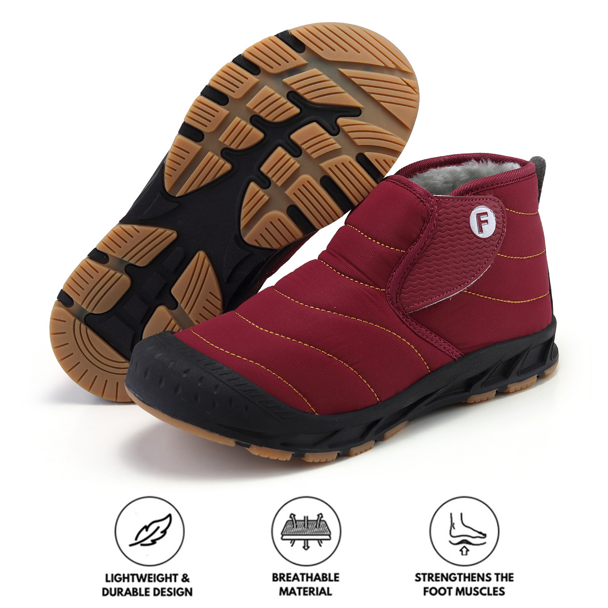 Waterproof Winter Hiking Boots for Men & Women β Comfortable & Supportive for Outdoor Adventures 5