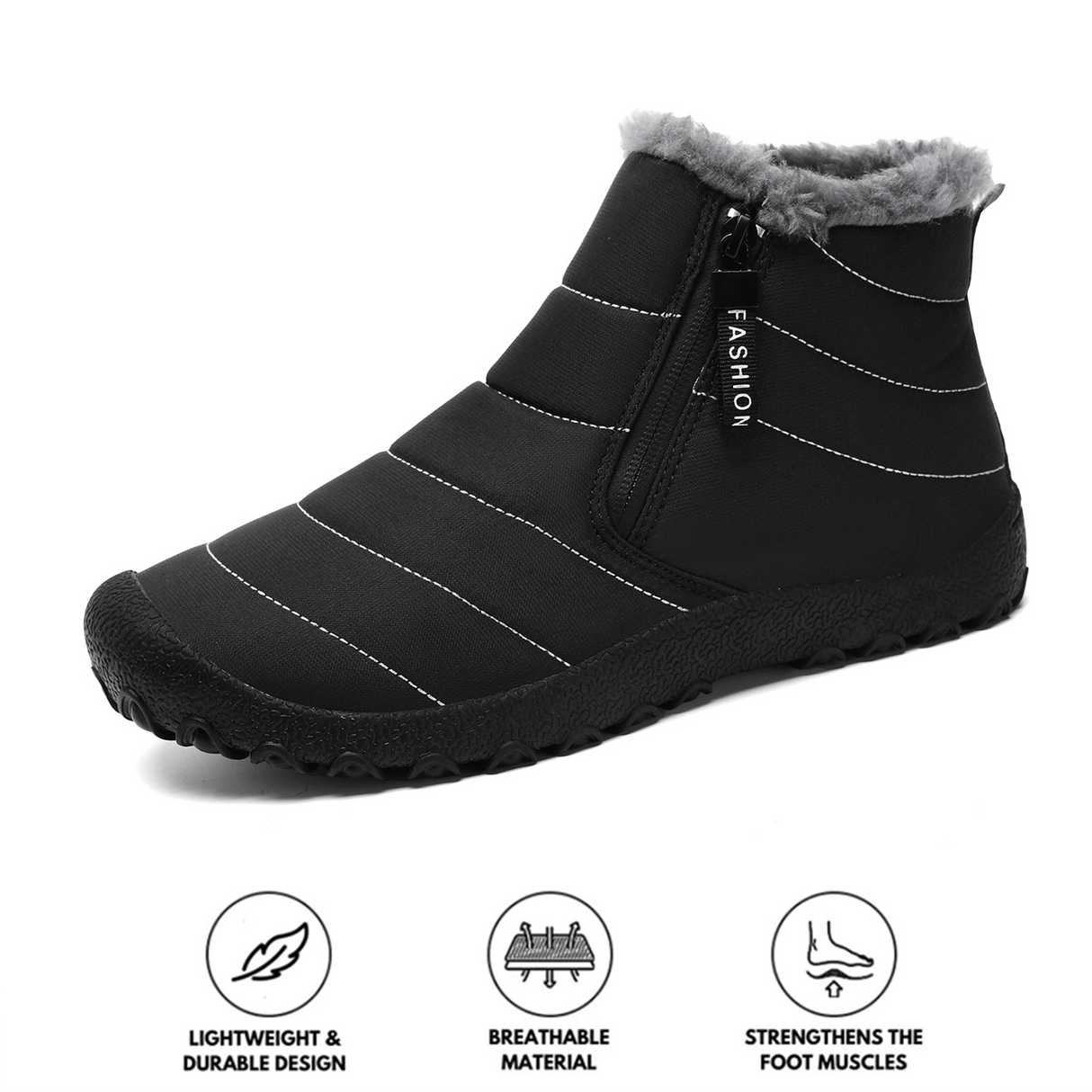 Waterproof Winter Hiking Boots for Unisex β Comfortable & Non-Slip Design 7