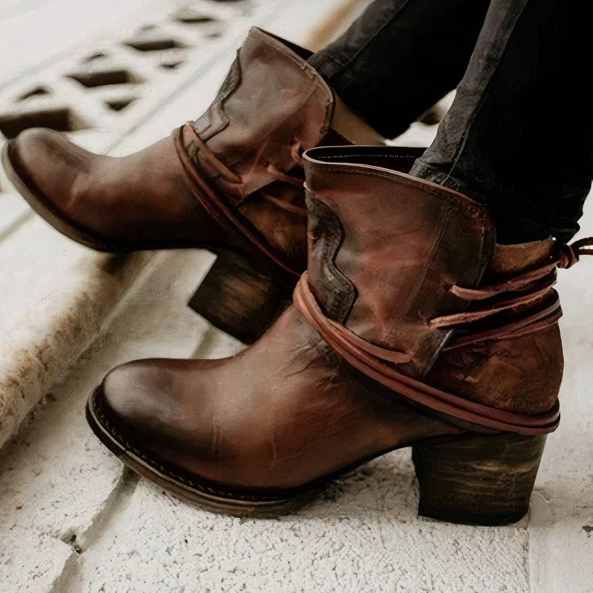 Western-Inspired Ankle Boots for Women β Chic & Versatile