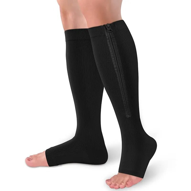Zip Compression Socks for Men β Comfortable All-Day Support & Pain Relief