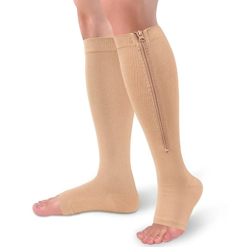 Zip Compression Socks for Men β Comfortable All-Day Support & Pain Relief