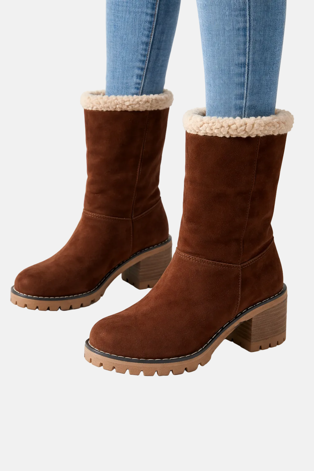 Women's Snow Boots Fur-Lined β Warm & Comfort Design