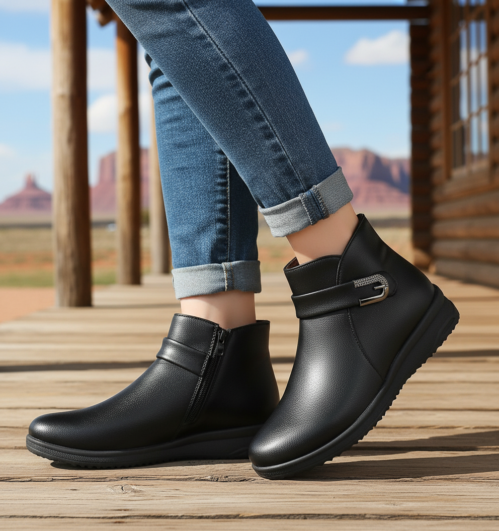 Ankle Boots for Women β Cozy & Stylish Everyday Comfort Bareroots Footwear