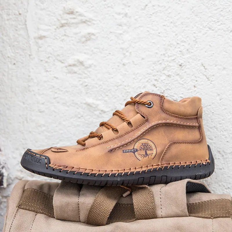 Retro Ankle Boots for Men β Comfortable Fit Bareroots Footwear