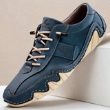 Men's Casual Lace-Up Sneakers with Flexible Sole – Everyday Walking Shoes