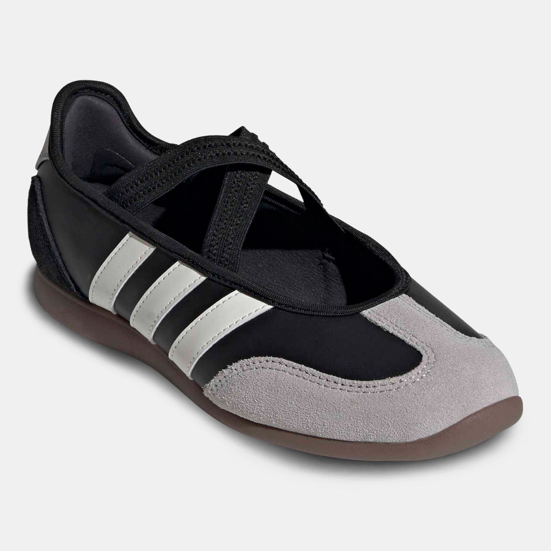 Mary Jane Ballet Flats for Women – Retro Stripe Design
