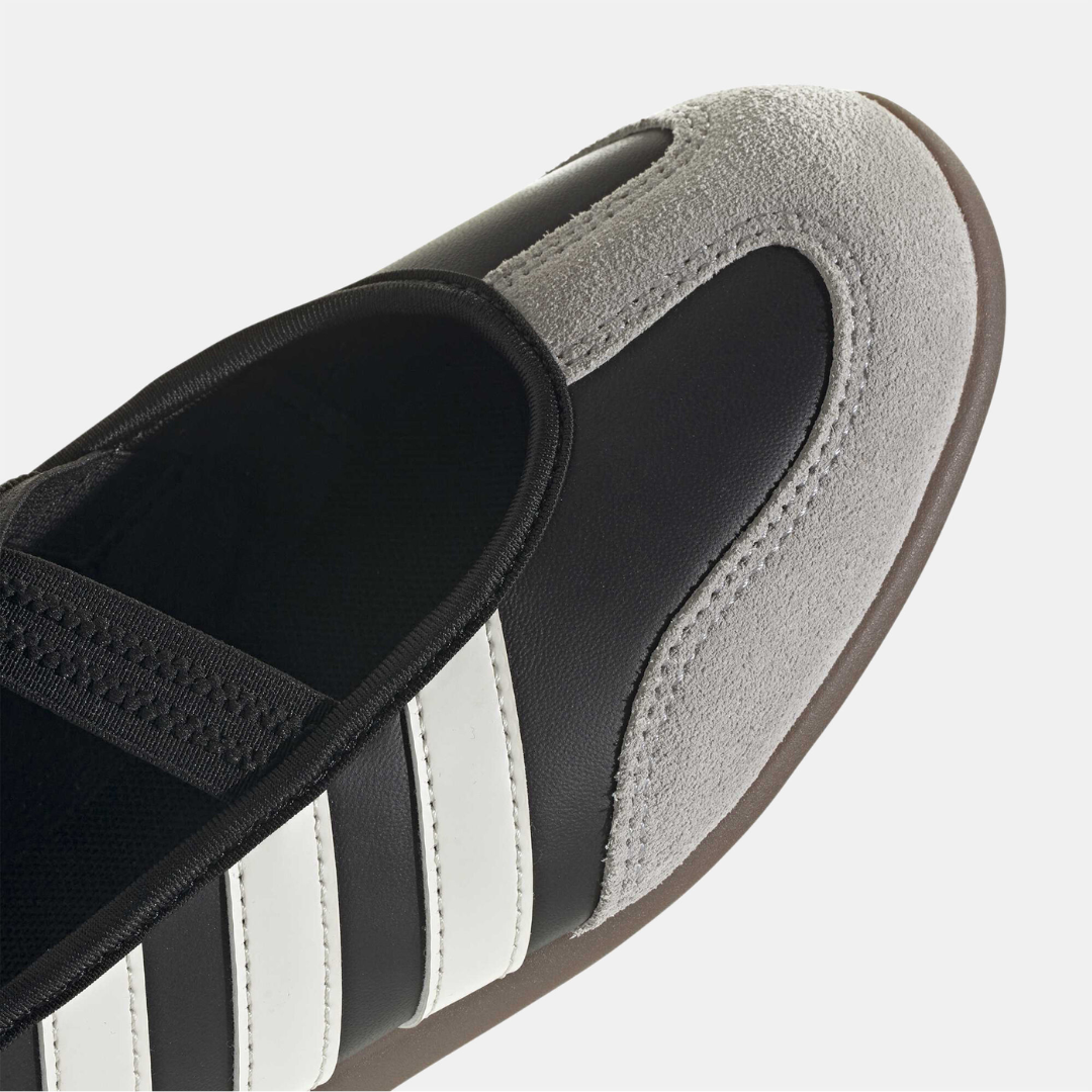 Mary Jane Ballet Flats for Women – Retro Stripe Design