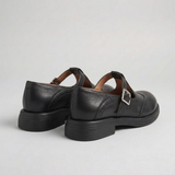 Women's Mary Jane Shoes with Buckle Strap – Vintage Brogue Style