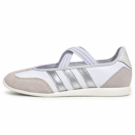 Mary Jane Ballet Flats for Women – Retro Stripe Design