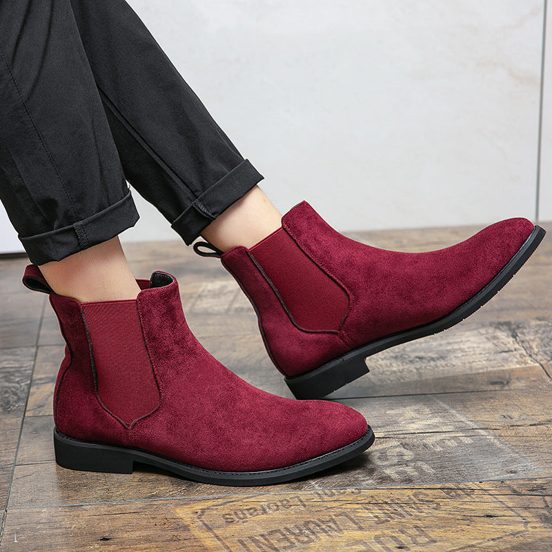 Ankle-Length Chelsea Boots for Men – Effortless Style & Comfort