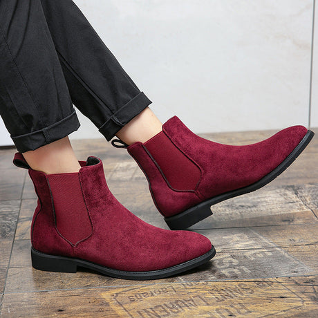 Ankle-Length Chelsea Boots for Men – Effortless Style & Comfort