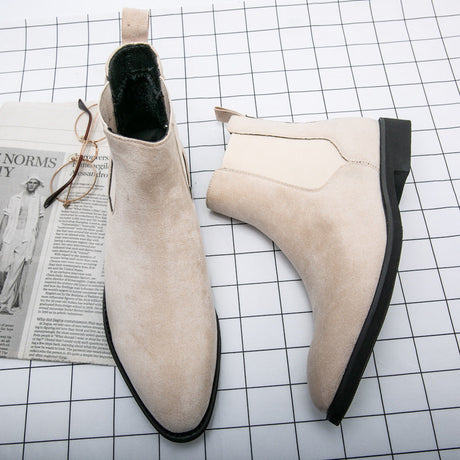 Ankle-Length Chelsea Boots for Men – Effortless Style & Comfort