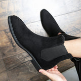 Ankle-Length Chelsea Boots for Men – Effortless Style & Comfort
