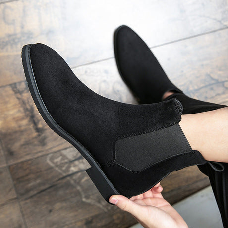 Ankle-Length Chelsea Boots for Men – Effortless Style & Comfort