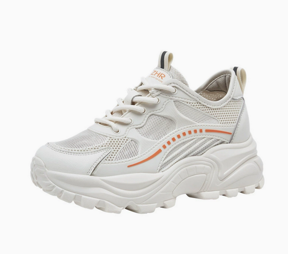 Maeve – Platform Sneakers – Breathable Mesh & Stylish Elevation