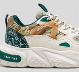 Belezza | Men's Patterned PU Platform Trainers
