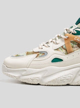 Belezza | Men's Patterned PU Platform Trainers
