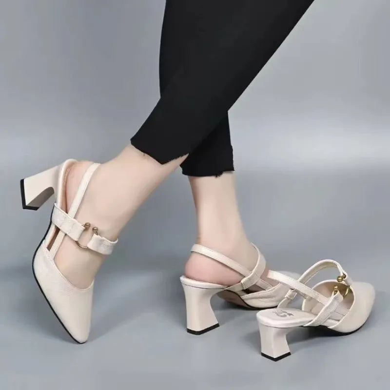 Black Slingback Heels for Women – Chic & Comfortable Style