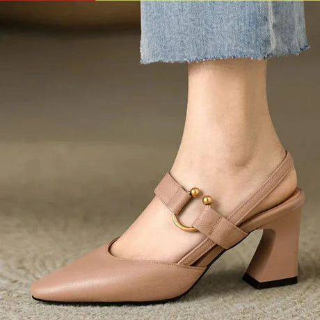 Black Slingback Heels for Women – Chic & Comfortable Style