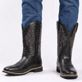 Embroidered Cowboy Boots for Men – Stylish & Durable Western Footwear