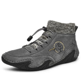 Black Leather Ankle Boots for Men – Comfortable & Stylish 3