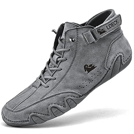 Black Suede Ankle Boots for Men – Comfortable & Stylish 5