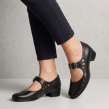 Vintage Mary Jane Heels – Classic Strap Low Heel Comfort Shoes