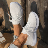 Breathable Knit Sneakers for Women – Lightweight & Casual Comfort
