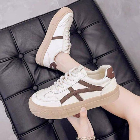 Breathable Lace-Up Sneakers for Women – Stylish & Comfortable