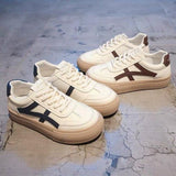 Breathable Lace-Up Sneakers for Women – Stylish & Comfortable