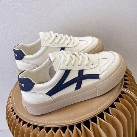 Breathable Lace-Up Sneakers for Women – Stylish & Comfortable